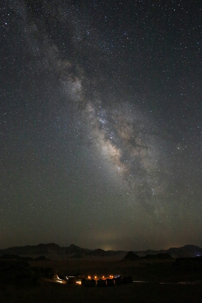Galería de Noche bajo las Estrellas en un Campamento Beduino en Jordania